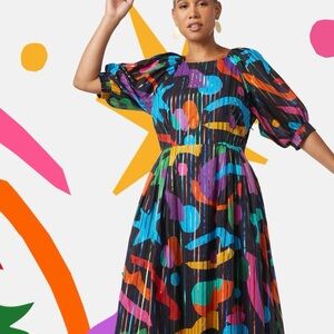 Gorman Dress in Magic Rocks print